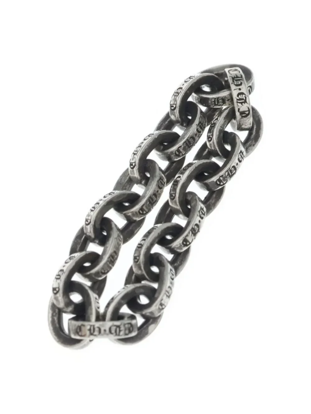 Chrome Hearts Paper Chain Ring Silver